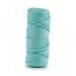 Preview: Kordel geflochten Ø 5mm Neonaqua